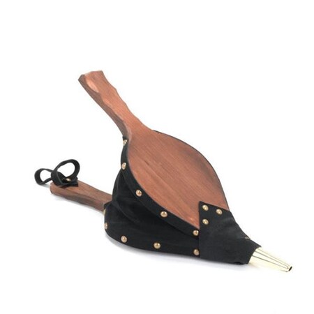 Johnny Beard JOHNNY BEARD COMPANY 68010 Pennsylvania Pine Bellows; Black Suede Trim; 7.5 in. x 19.5 in. 68010
